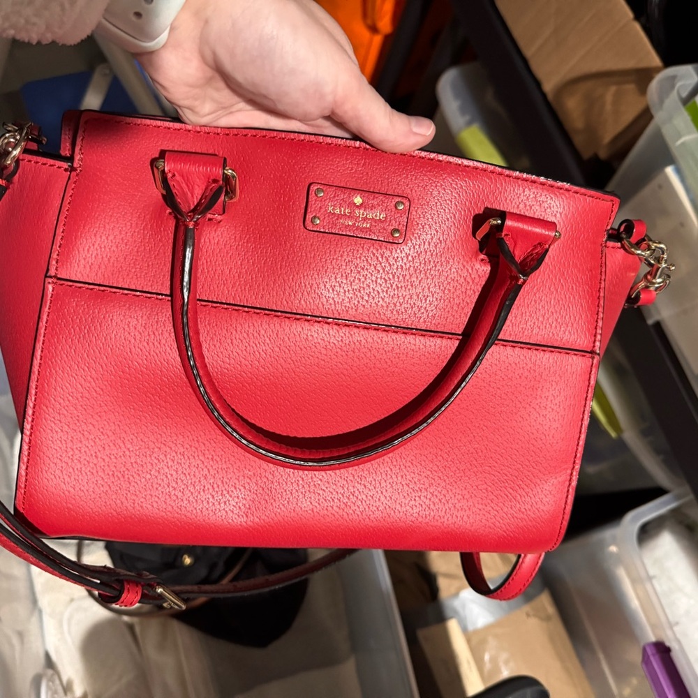 Kate Spade Cherry Red Satchel
